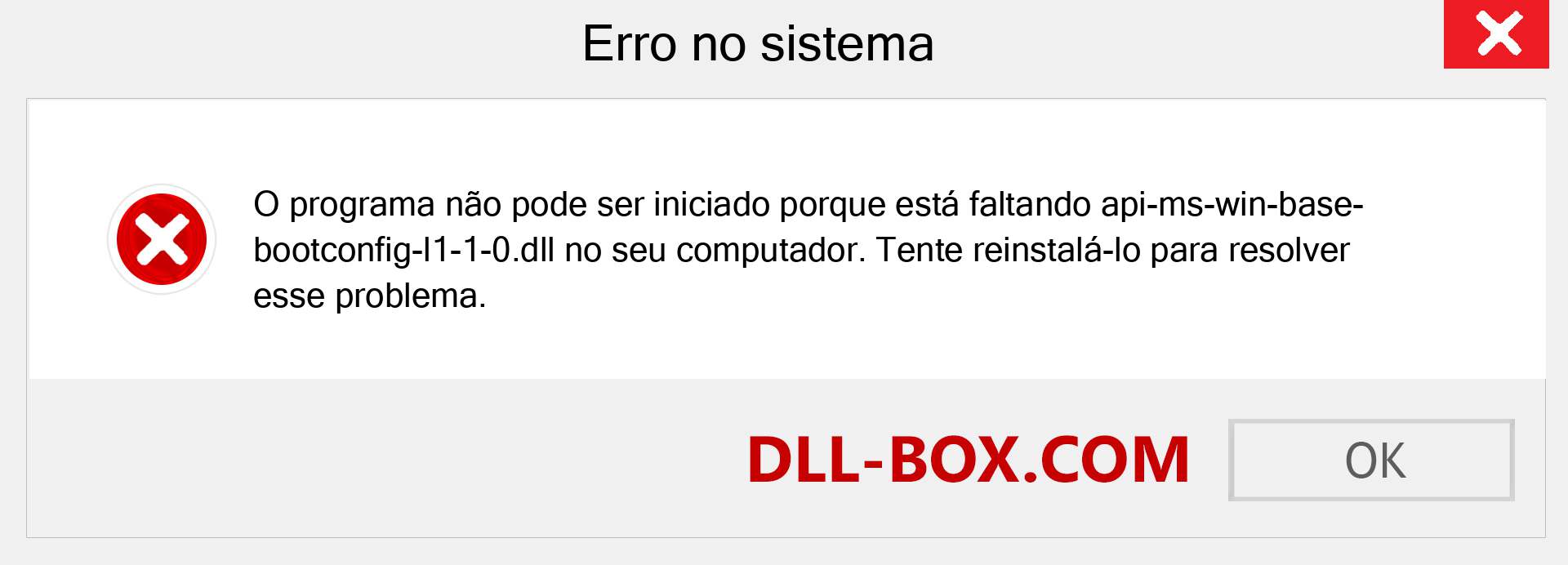 Arquivo api-ms-win-base-bootconfig-l1-1-0.dll ausente ?. Download para Windows 7, 8, 10 - Correção de erro ausente api-ms-win-base-bootconfig-l1-1-0 dll no Windows, fotos, imagens